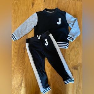 Janie & Jack 2 piece sweatsuit